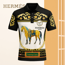 High Quality Printed Men's Polo-Shirt-LX-PLHM2025014