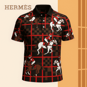 High Quality Printed Men's Polo-Shirt-LX-LX-PLHM2025041