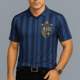 High Quality Printed Men's Polo-Shirt-LX0105014