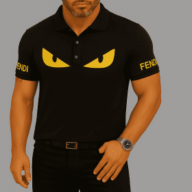 High Quality Printed Men's Polo-Shirt-LX0105015