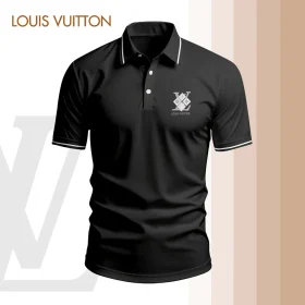 High Quality Printed Men's Polo-Shirt-LX-PLLV2025075