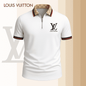 New 2025 Limited Edition High-Quality Printed Zip Polo Shirt for Men-LX-ZPL2025048