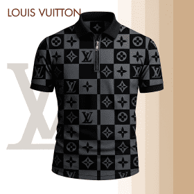 New 2025 Limited Edition High-Quality Printed Zip Polo Shirt for Men-LX-ZPL2025059