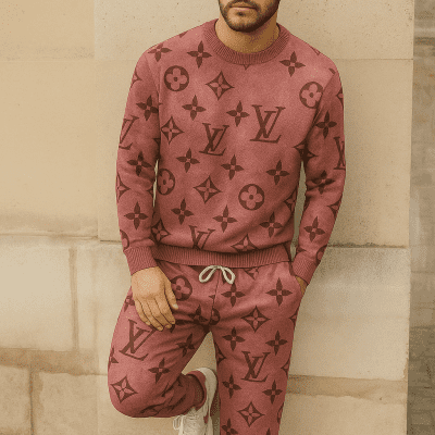 Limited edition 2025 luxury sweater and pants set - LX-SWTAP20250101