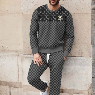 Limited edition 2025 luxury sweater and pants set - LX-SWTAP2025031
