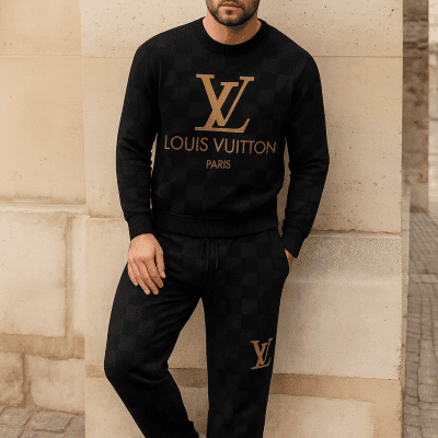 Limited edition 2025 luxury sweater and pants set - LX-SWTAP2025044