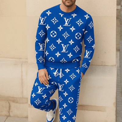 Limited edition 2025 luxury sweater and pants set - LX-SWTAP2025060