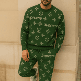 Limited edition 2026 luxury sweater and pants set - LX-SWTAP2025065