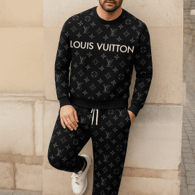Limited edition 2026 luxury sweater and pants set - LX-SWTAP2025072