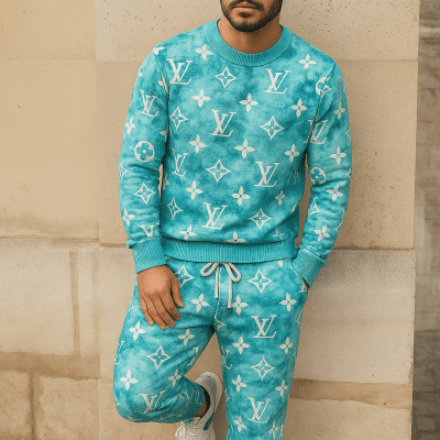 Limited edition 2025 luxury sweater and pants set - LX-SWTAP2025097
