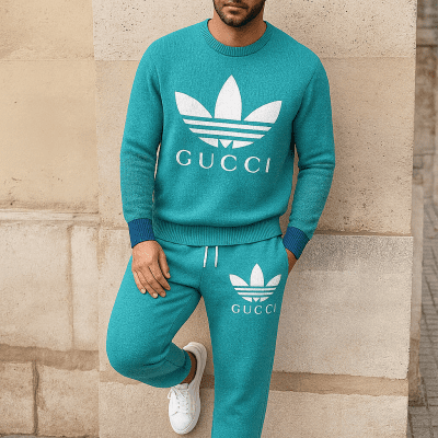 Limited edition 2025 luxury sweater and pants set - LX-SAPGC2025017