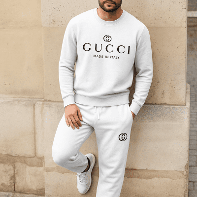 Limited edition 2025 luxury sweater and pants set - LX-SAPGC2025013
