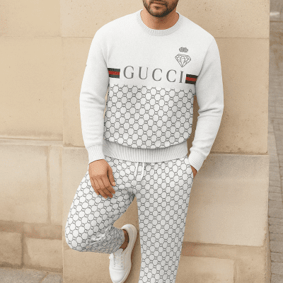 Limited edition 2025 luxury sweater and pants set - LX-SAPGC2025028