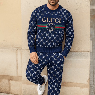 Limited edition 2025 luxury sweater and pants set - LX-SAPGC2025032