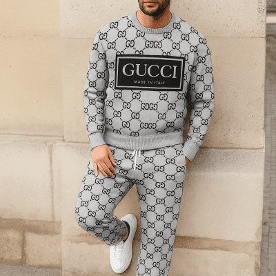 Limited edition 2025 luxury sweater and pants set - LX-SAPGC2025035