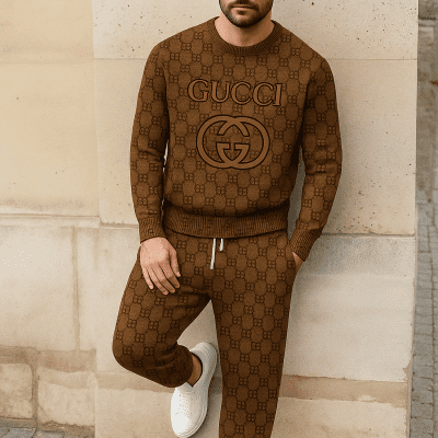 Limited edition 2025 luxury sweater and pants set - LX-SAPGC2025038