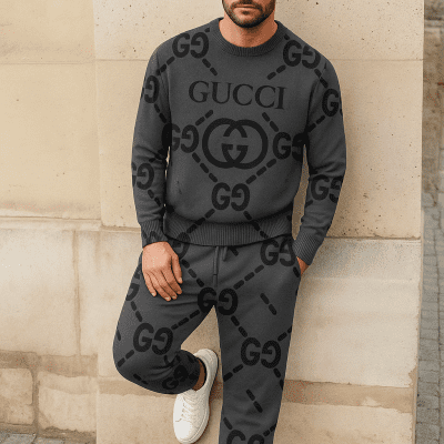 Limited edition 2025 luxury sweater and pants set - LX-SAPGC2025039