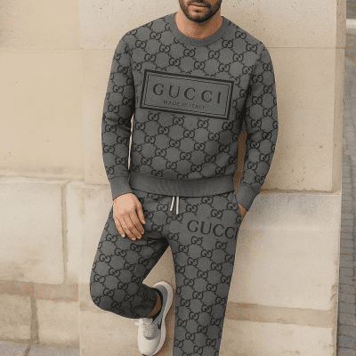 Limited edition 2025 luxury sweater and pants set - LX-SAPGC202504