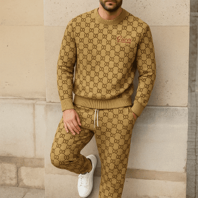 Limited edition 2025 luxury sweater and pants set - LX-SAPGC2025046