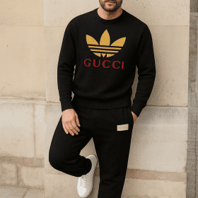 Limited edition 2025 luxury sweater and pants set - LX-SAPGC2025047