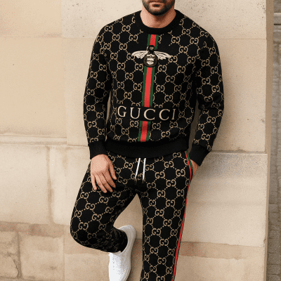 Limited edition 2025 luxury sweater and pants set - LX-SAPGC2025052