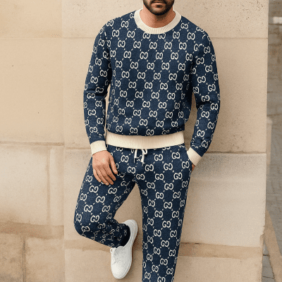 Limited edition 2025 luxury sweater and pants set - LX-SAPGC2025057