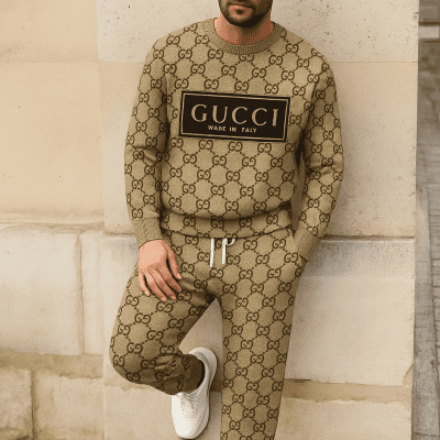 Limited edition 2025 luxury sweater and pants set - LX-SAPGC2025062
