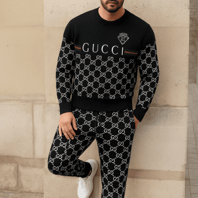Limited edition 2025 luxury sweater and pants set - LX-SAPGC2025071