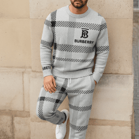 Limited edition 2026 luxury sweater and pants set - LX-SWTAPBBR2025015