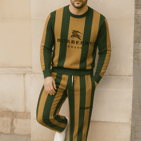 Limited edition 2026 luxury sweater and pants set - LX-SWTAPBBR2025030